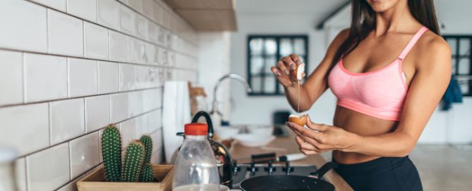 Huevo dieta deportiva
